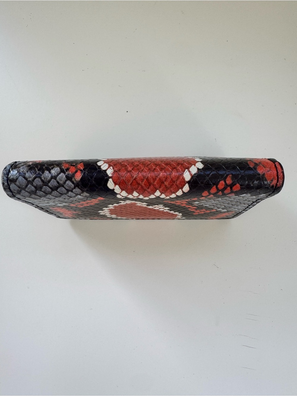 & Other Stories Paris Atelier Crocodile Snakeskin Small Card Holder Wallet View 4
